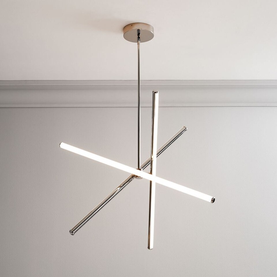 Light Rods LED Chandelier West Elm UK